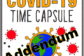 COVID Odyssey: Autumn Addendum Post #971~ COVID Odyssey Time Capsule Addendum
